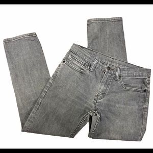 Levi’s 511 Grey Straight Leg Jeans 31X30